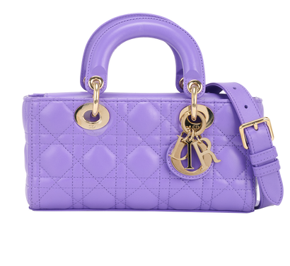 D-Joy Small, &pound;2,800, Handbags, Purple, Leather, Front view